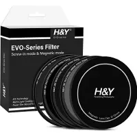 H&Y Hd Evo Nd Landscape 72mm Filters Kit 72 Mm Noir