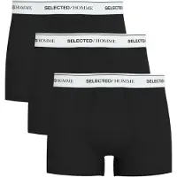 Selected Lot De 3 Boxer Homme Le noir L