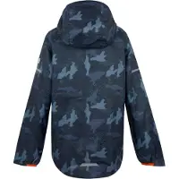 Regatta - Veste imperméable "Lever II" pour enfants RG11847 (158) (Bleu marine/Mandarine-Tango)