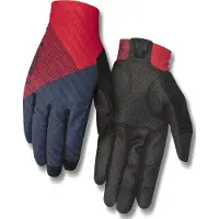 Giro Femmes, Gants, Gants Femme Riv'ette CS Long Finger Tri Split Red Midnight Taille L (Circonférence de la main), Rouge, Bleu, Multicolore, Noir, (L)