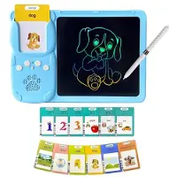 Kiddyz Toys Learning Pad with 112 Cards&LCD Board USB Toy for Kids 3–8 (3 - 8 Années)