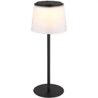 Globo Lampe de table LED, intérieur/extérieur, batterie, variateur tactile, H 34 cm