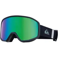 Quiksilver Harper Ski Goggles Noir Clux Ml Green/CAT3 Homme