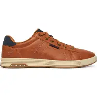 SKECHERS Baskets basses 'Cavell - Hensley' marron