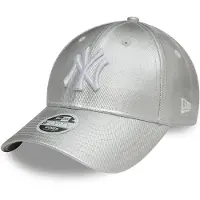 New Era Female 9forty Metal Denim York Yankees Femme Casquettes Argent Taille One Size Accessoires