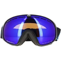 Cairn Spot Spx3 Junior Ski Goggles Noir Blue Mirror/CAT3 Enfants