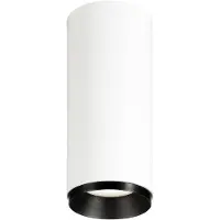 SLV Spot en saillie Numinos S Dali Cylindre blanc/noir 4000K - 60 deg