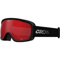 Giro Buster Stacked Junior Ski Goggles Noir Amber Scarlet/CAT2 Enfants