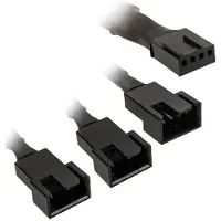 Kolink PGW-AC-KOL-112 Câble splitter PWM 1-3 ventilateurs tressé noir