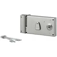 Thirard Serrure en applique de grille 140 x 82 mm gauche 2123