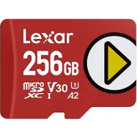 Lexar Microsdxc Play Uhs-i 256gb V30 Memory Card Clair
