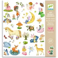 Djeco Sticker metallic Fantasie (160 Autocollants)