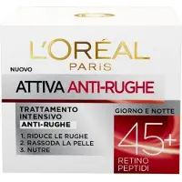 L'Oréal Paris, Expert Anti-Rides 45+, Hydratante, Jour et Nuit, Crème, pour le visage, 50 ml