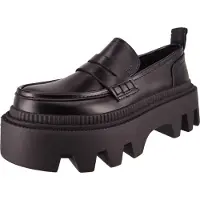 Buffalo Chaussure basse 'Flora' noir