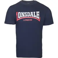 Lonsdale T-Shirt bleu marine / rouge / blanc