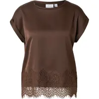 Vila Chemisier 'VIELLETTE' brun foncé