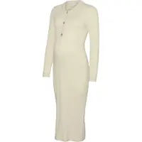 Mamalicious Robes en maille 'Lia' beige