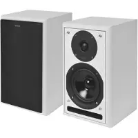 Eltax Enceinte sans fil hi-fi Monitor III BT Phono Blanc