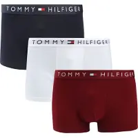 Tommy Hilfiger Boxers rouge rubis / noir / blanc cassé