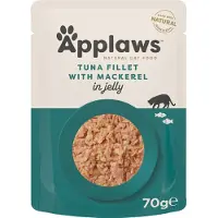 Applaws In Jelly - Thon et maquereau - Sachet - 16 x 70 g