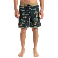 Quiksilver Boardshorts 'Scallop 18' marine / turquoise / olive