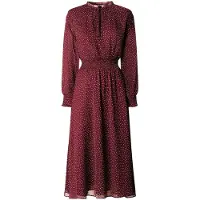 Pepe Jeans Mariette Long Sleeve Midi Dress Rouge M Femme