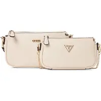 GUESS Sac à bandoulière ' Noelle II Mini ' écru