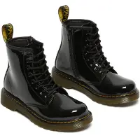 Dr. Martens Bottes '1460 T' jaune / noir