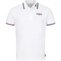 Lonsdale Lion Short Sleeve Polo Blanc 3XL Homme