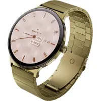 GARETT Montre bluetooth - montre connectee - montre intelligente Verona 2 Gold Steel
