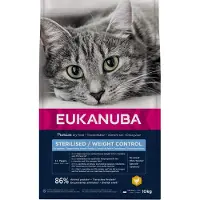 Eukanuba Cat - Sterilised & Weight Control - Chat - 10 kg