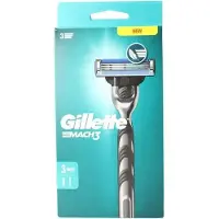 Gillette Rasoir Mach3 + 3 lames de rechange