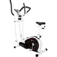 Christopeit Sport Vélo elliptique 2 en 1 CT 4