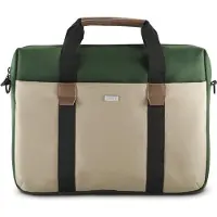 Hama Silvan", durable, de 40 - 41 cm (15,6" - 16.2 (16.20", Universel), Sac pour notebook, Vert, Beige