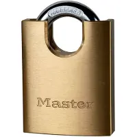 Master Lock Cadenas MasterLock, laiton massif 50mm