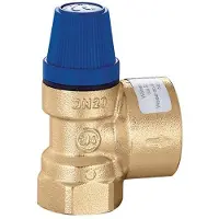 Caleffi Soupape de sécurité à membrane 1/2 pouce, 8 bar