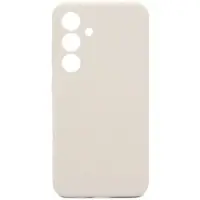 Evelatus Étui en silicone souple Premium Touch (Samsung Galaxy S24), Coque pour téléphone portable, Gris