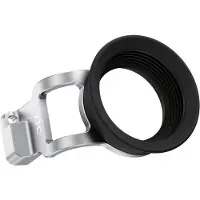 JJC EF GFX100RF Silver Camera Eyecup for Fuji GFX100RF (Œilleton), Viseur pour appareil photo, Argent