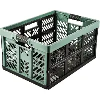Keeeper 1029731500000 boîte pliante professionnelle "ben", 45 litres, vert nordique