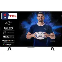 TCL P7K 43P7K TV 109,2 cm (43") 4K Ultra HD Smart TV Wifi Métallique 430 cd/m²