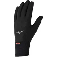 Mizuno Bt Mid Weight Fleece Gloves Noir S