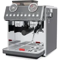 Wartmann Machine à Expresso avec Moulin à Café Intégré et Tuyau de Vapeur Rotatif, Machines à expresso, Argent