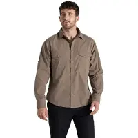 Craghoppers Exp Kiwi Long Sleeve Shirt Marron S Homme