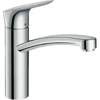 Hansgrohe Mitigeur d'évier Logis Bec pivotant chromé, 1 pièce.