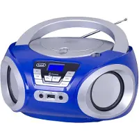 Trevi CMP 544 BT Numérique 4 W FM Bleu Lecture de MP3