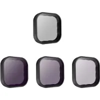 Telesin Kit de filtres d'objectif CPL+ND8/16/32 pour GoPro 13