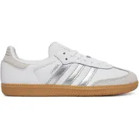 Adidas Baskets basses 'Samba' pierre / argent / blanc