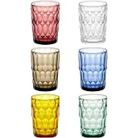 Guzzini VANITY Set aus 6 hohen Bechern Assorted colors