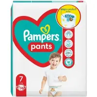Pampers Culotte de protection Stop&Protect, No. 7, +17 kg, 38 pièces,
