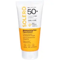 Solero Crème Solaire Hydratante SPF50+ 50 ml Crème Protection Solaire